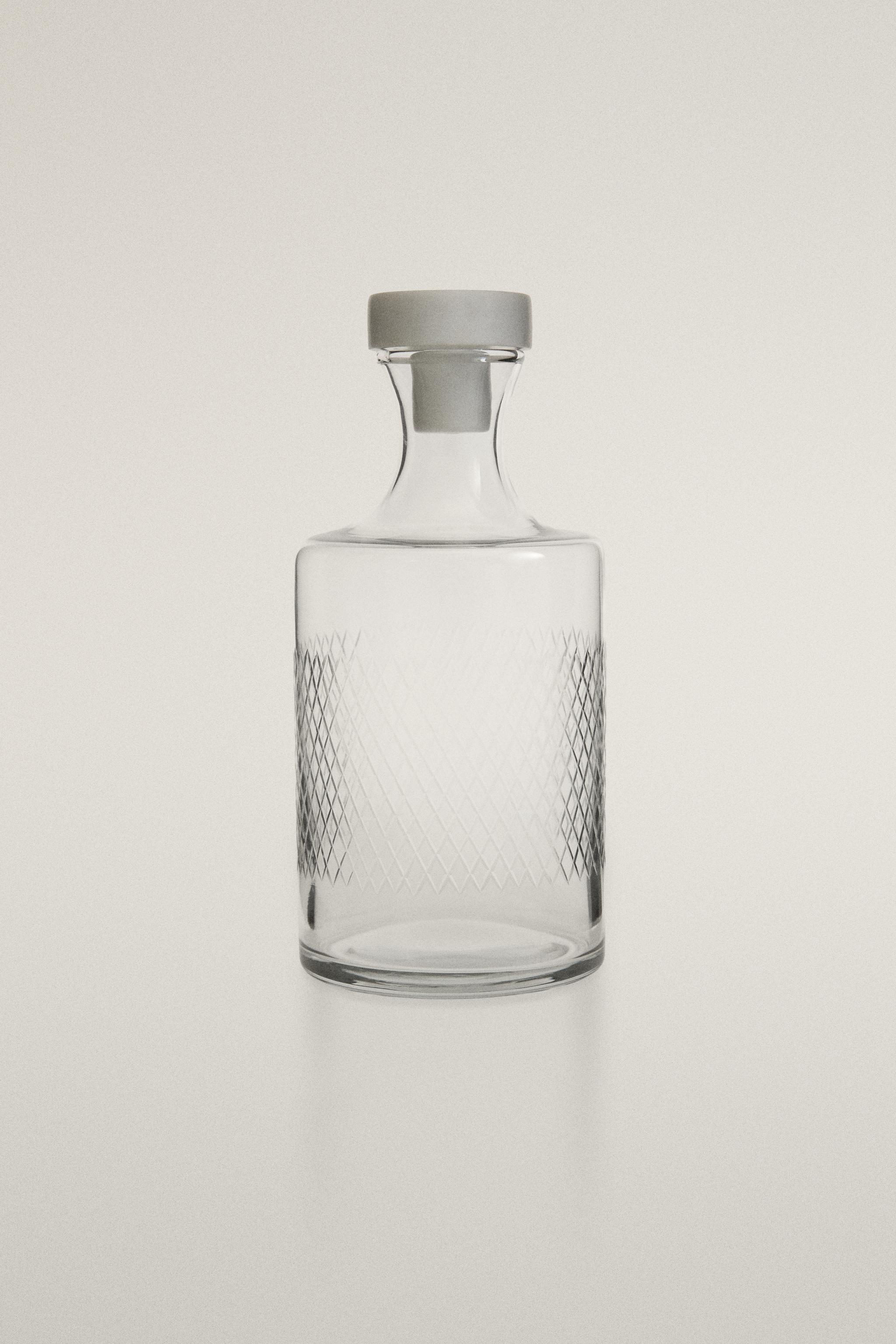 BOUTEILLE VERRE RECYCLABLE TAILLÉ